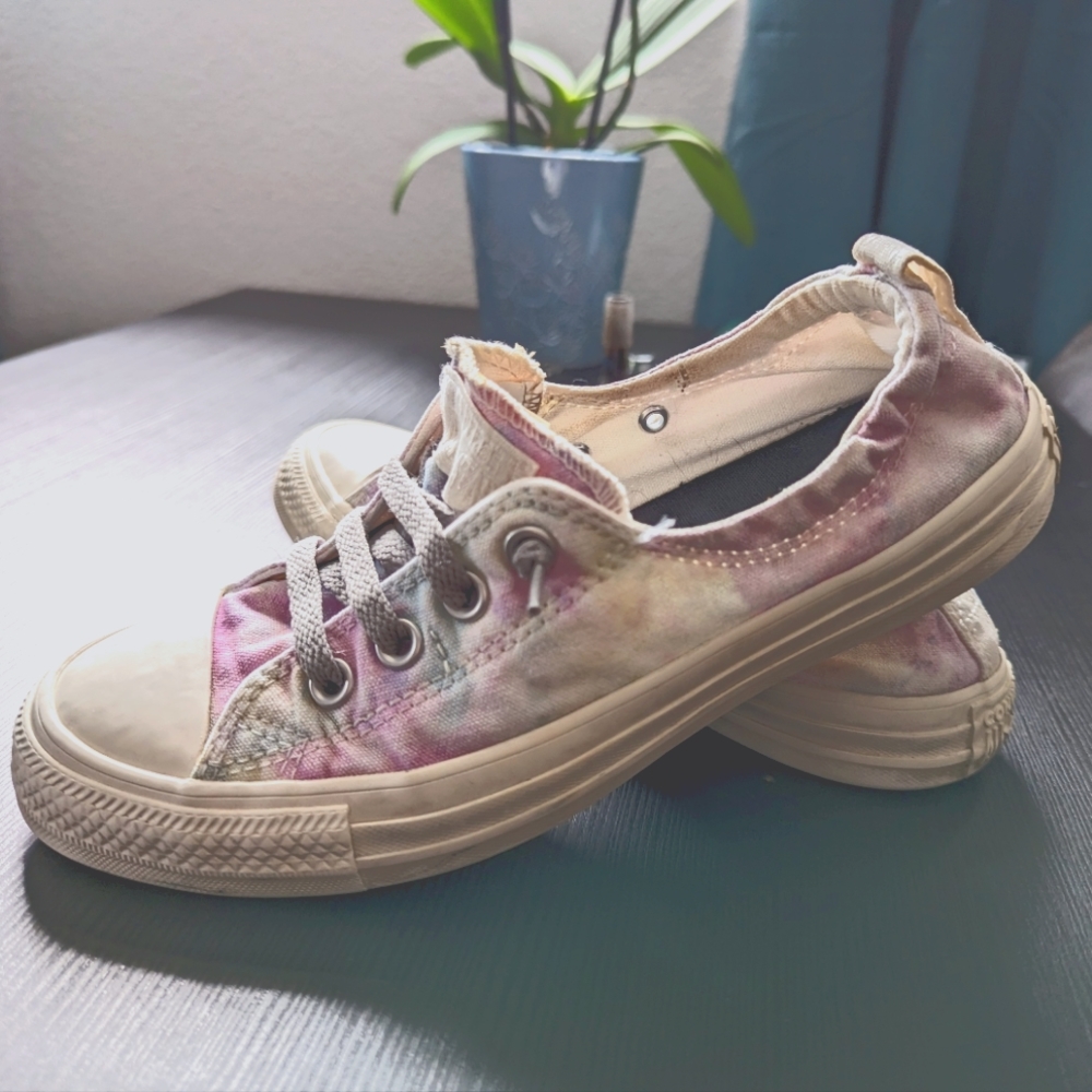 Converse All Star Shoreline slip on - Custom Tie Dye
